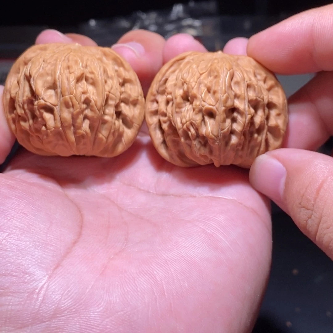 古***神文玩核桃吊坠43磨盘全品