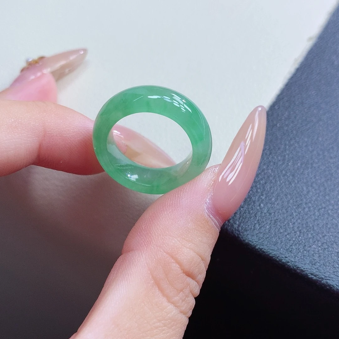 未镶嵌戒指翡翠10-11号