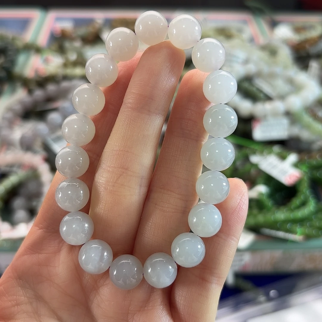 和田玉未镶嵌手链178