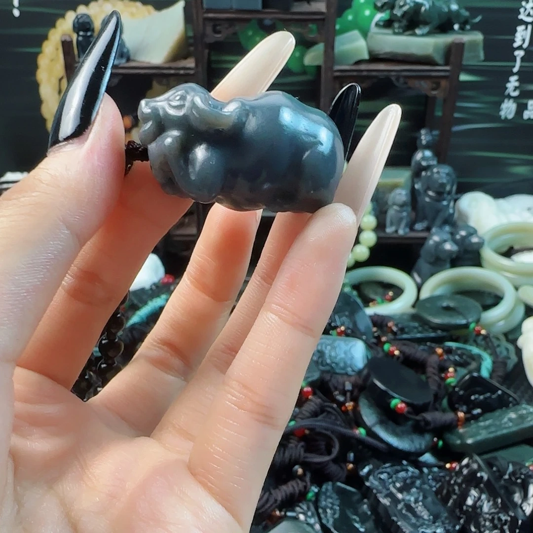 未镶嵌和田玉笔搁