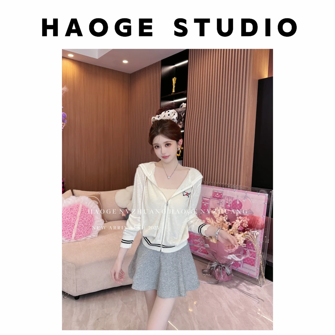 浩哥严选●小狗上衣预X5ZZS0268A短款时尚夏季休闲设计感小众减龄