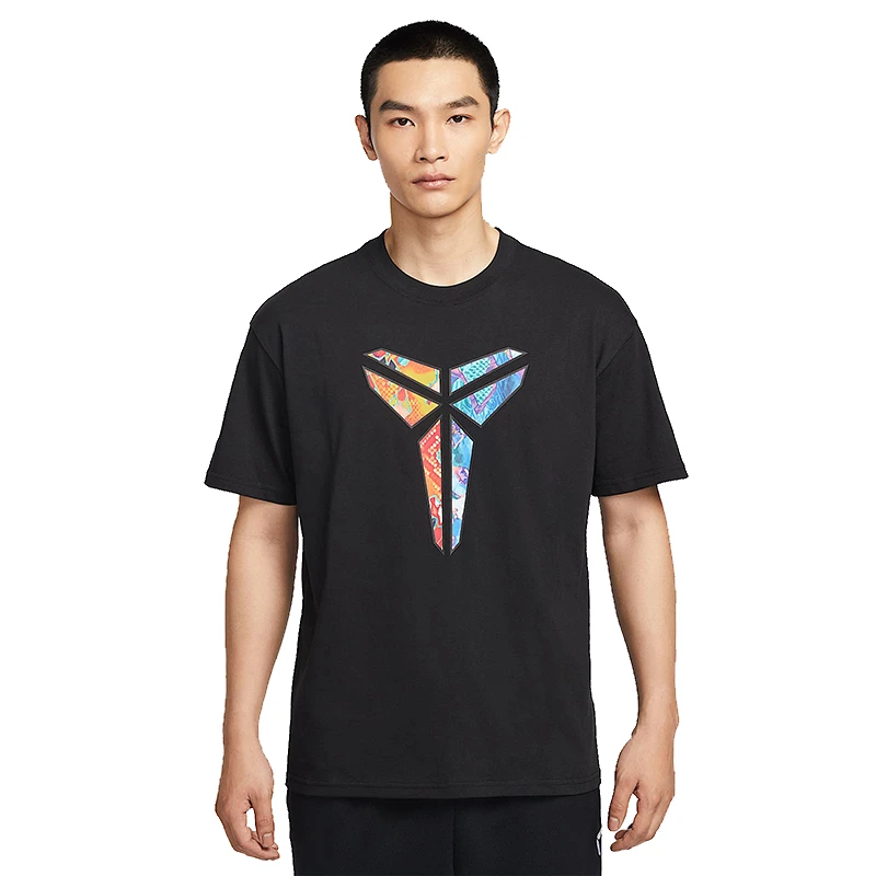 NIKE耐克男子AS KB M NK TEE M90 SU25针织无领短T恤HJ3423-010