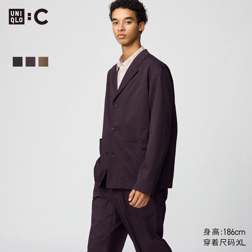 优衣库C系列合作款/男装工装茄克/休闲外套夹克476645