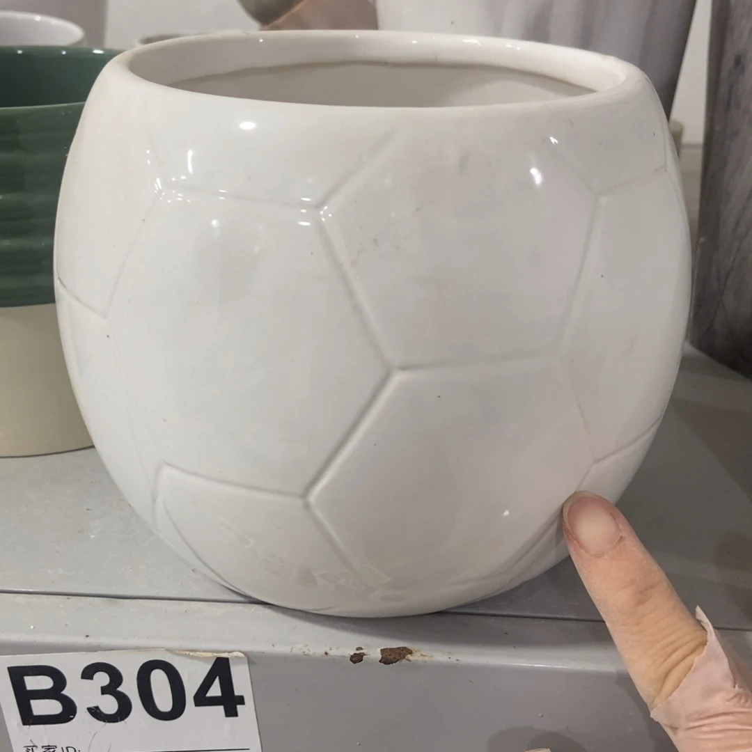 红陶高温陶瓷花盆