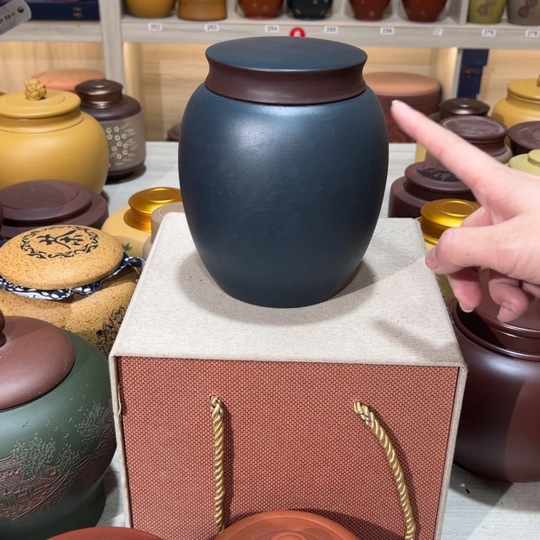 紫砂茶叶罐紫砂罐