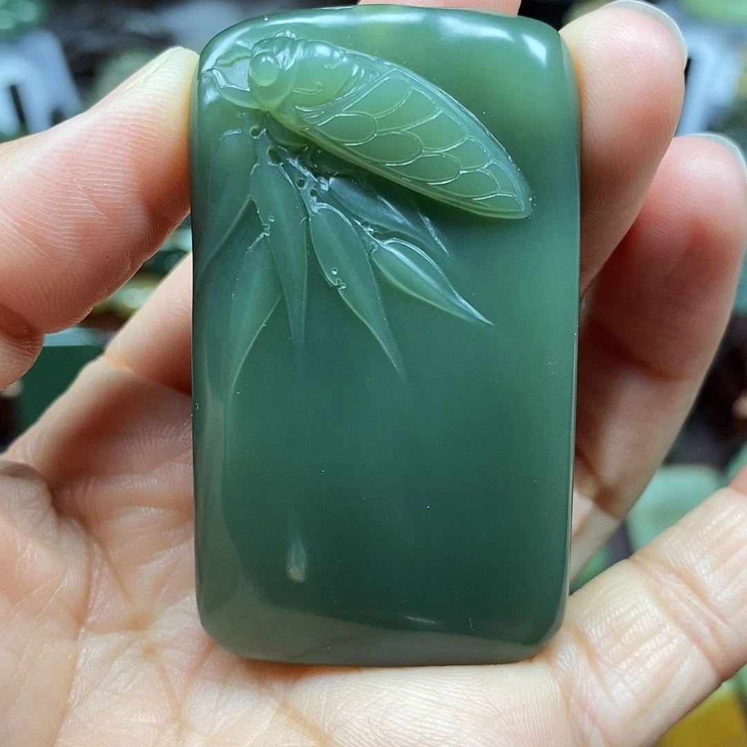 &***￥岫岩河磨玉（透闪石质玉）未镶嵌颈饰