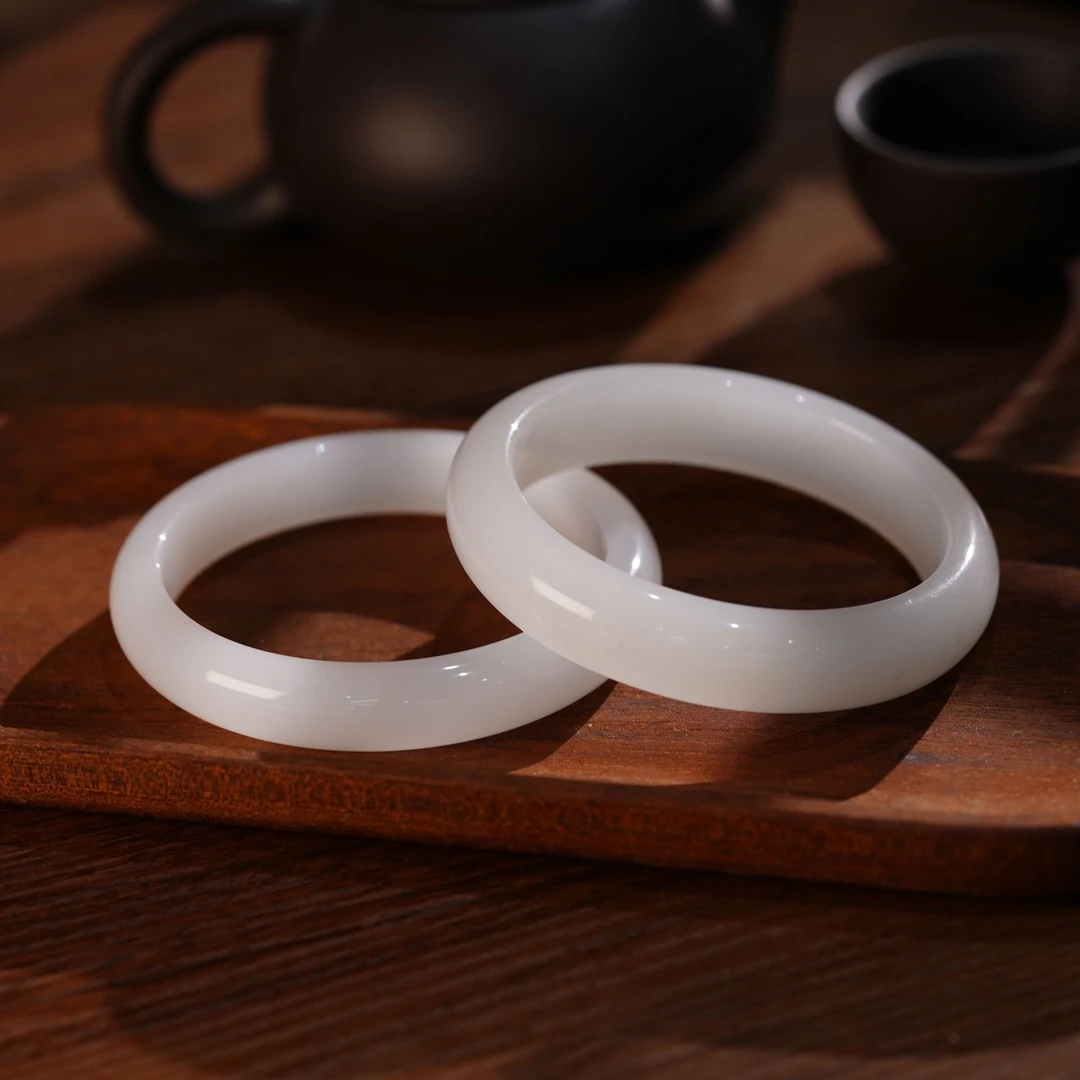 Gloire/古名【睿泽鉴宝】金丝玉手镯 11*8金丝玉手镯（53-64) YG0065