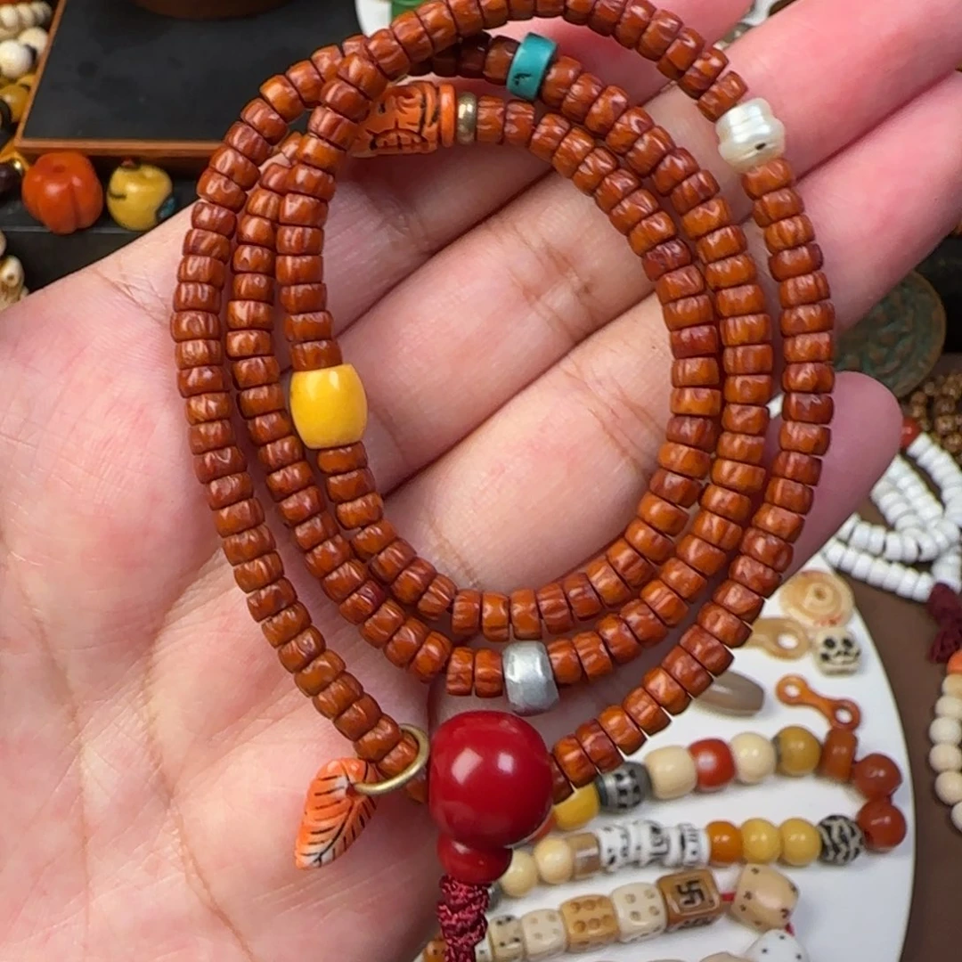 柏香籽/百香籽吊坠168颗满配