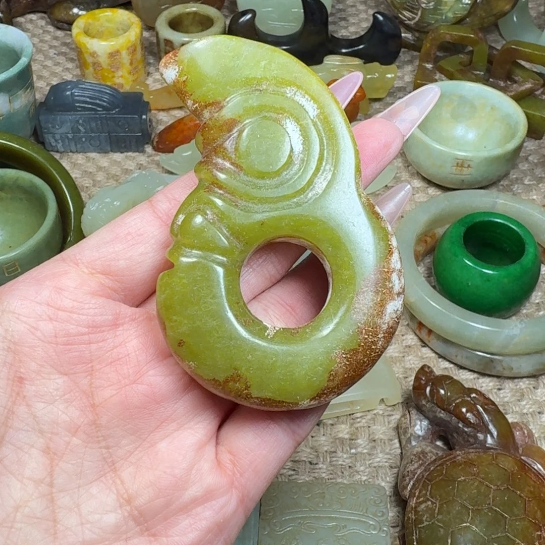 吊坠白玉菩提挂件