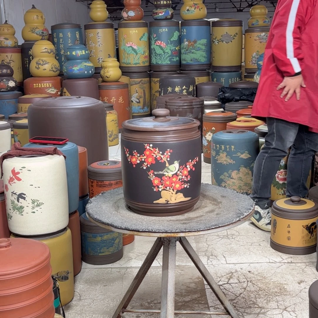 紫砂茶叶罐茶叶罐