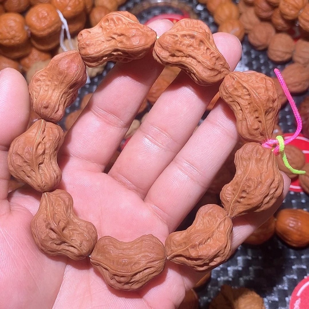 文玩核桃手串小鸟