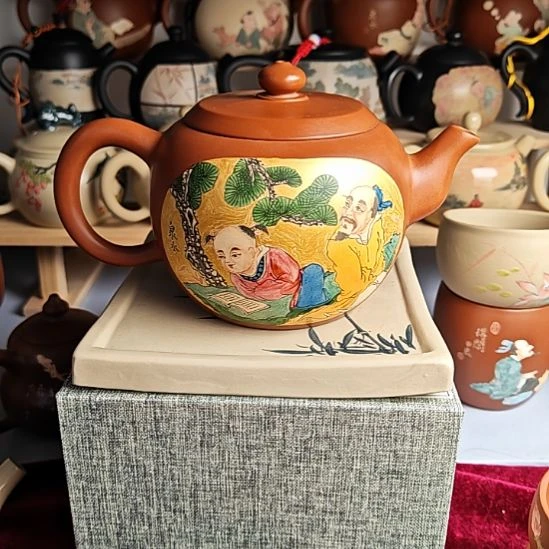 建水紫陶复烧全品5号380cc