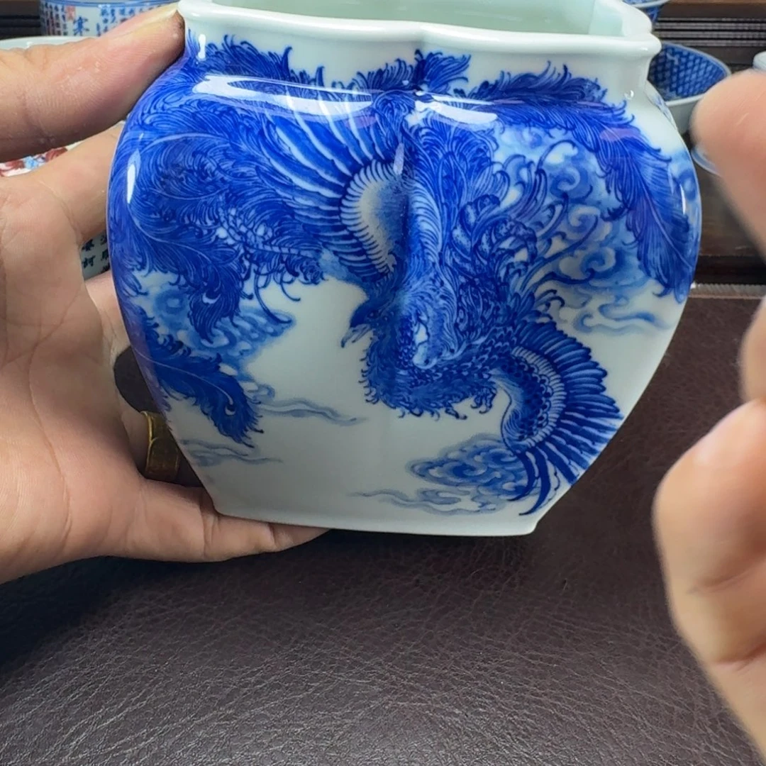 九****瓷片当代景德镇陶瓷手绘茶具