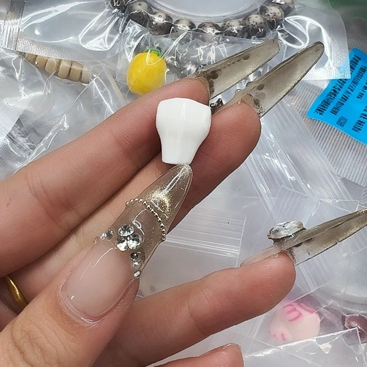 驼骨其他441配饰鲨鱼背三通对孔11左右尺寸