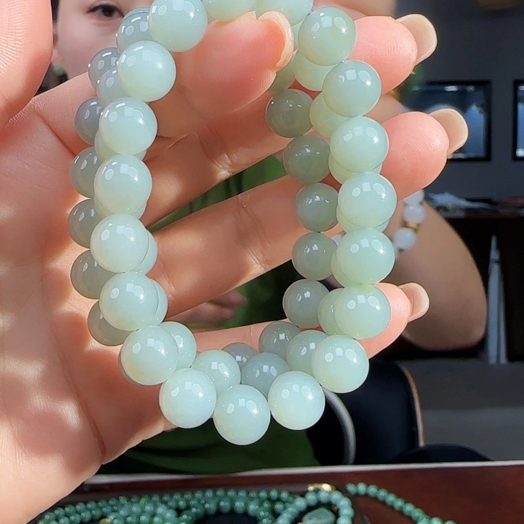 手串未镶嵌和田玉多样性拍一发一