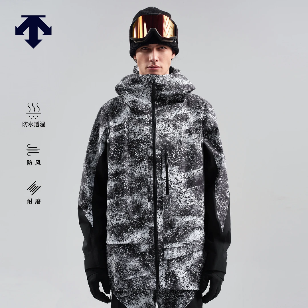 DESCENTE迪桑特SNOWBOARD男女同款RWSB防风防水滑雪服 D5433OSJ66