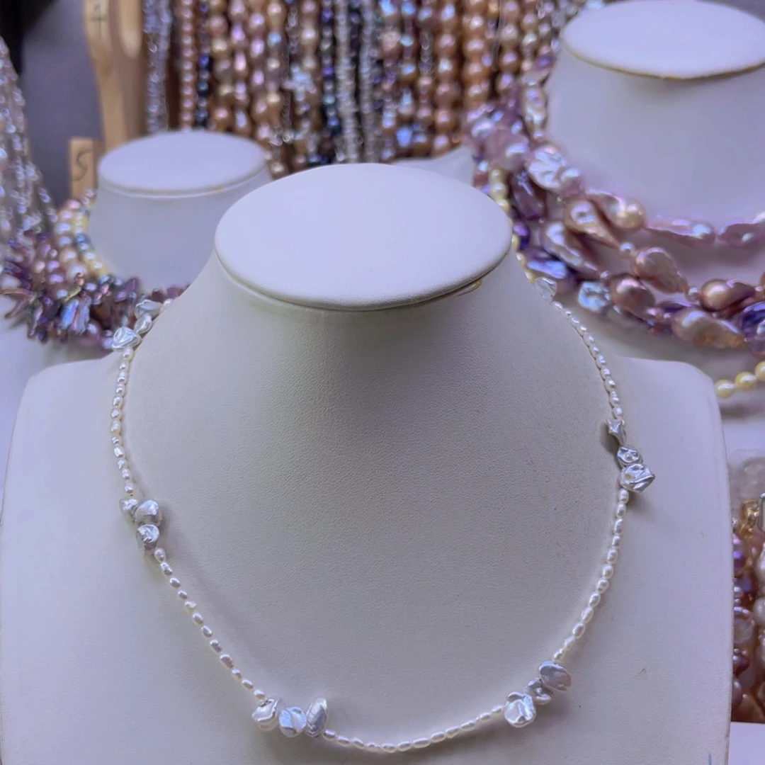 淡水珍珠手链合金