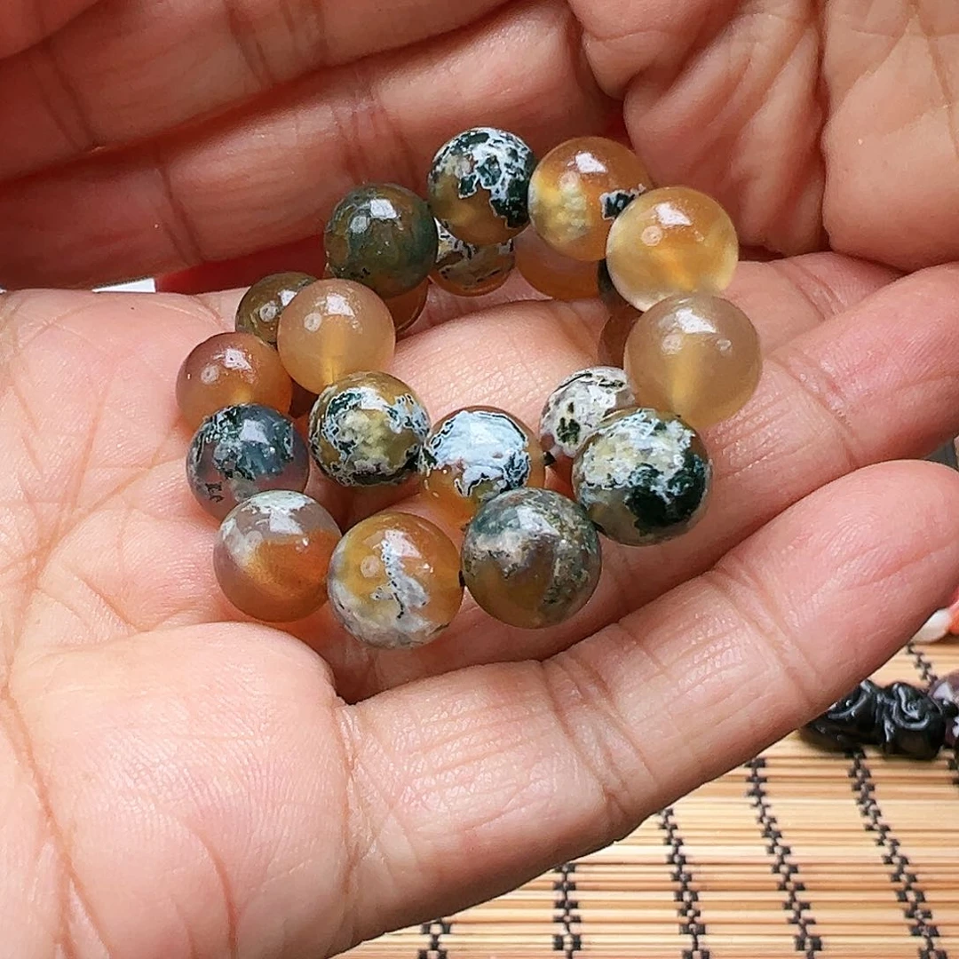 未镶嵌玛瑙/玉髓珠宝半成品