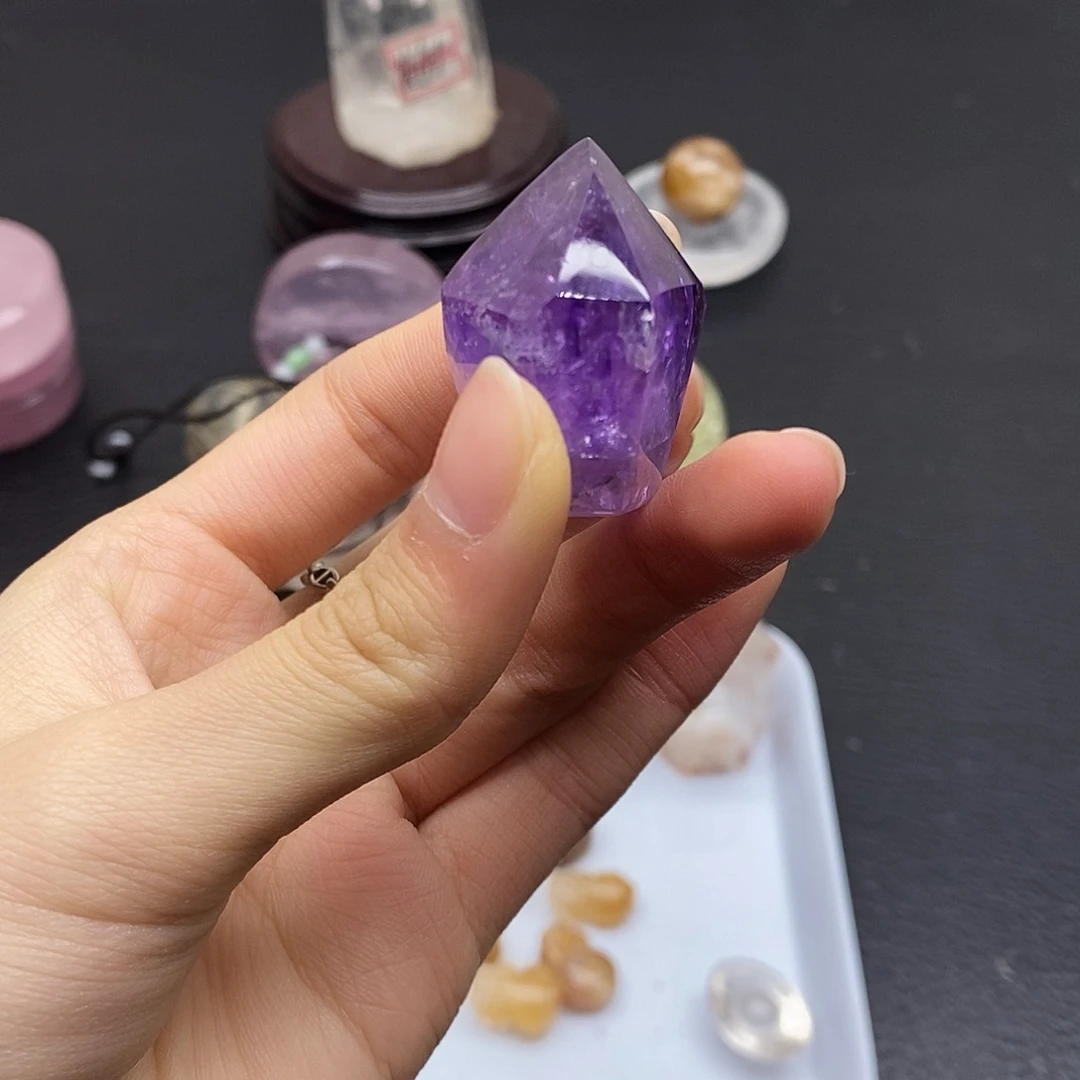 未镶嵌水晶珠宝半成品268水晶石