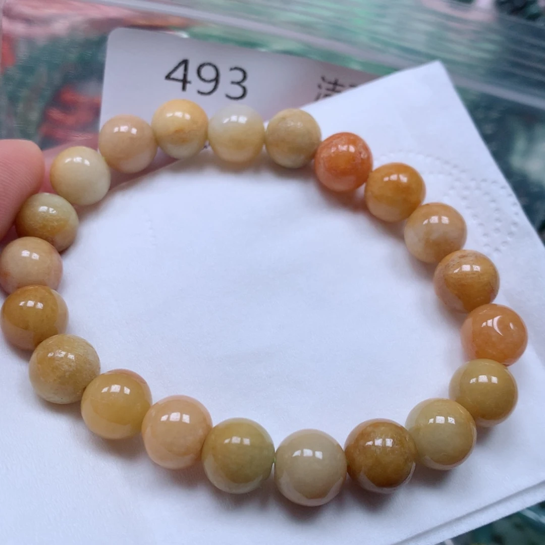 颈饰未镶嵌翡翠手串