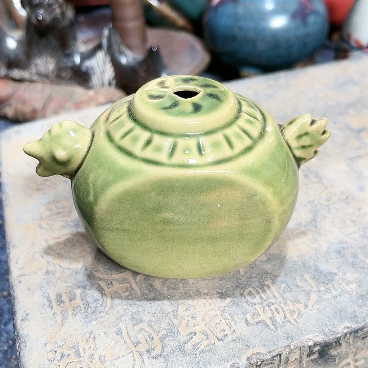瓦当摆件摆件茶桌茶台陶瓷