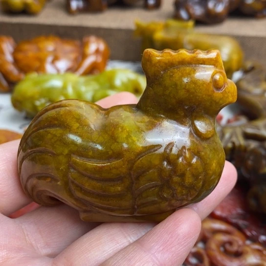 蛇纹石玉未镶嵌颈饰128