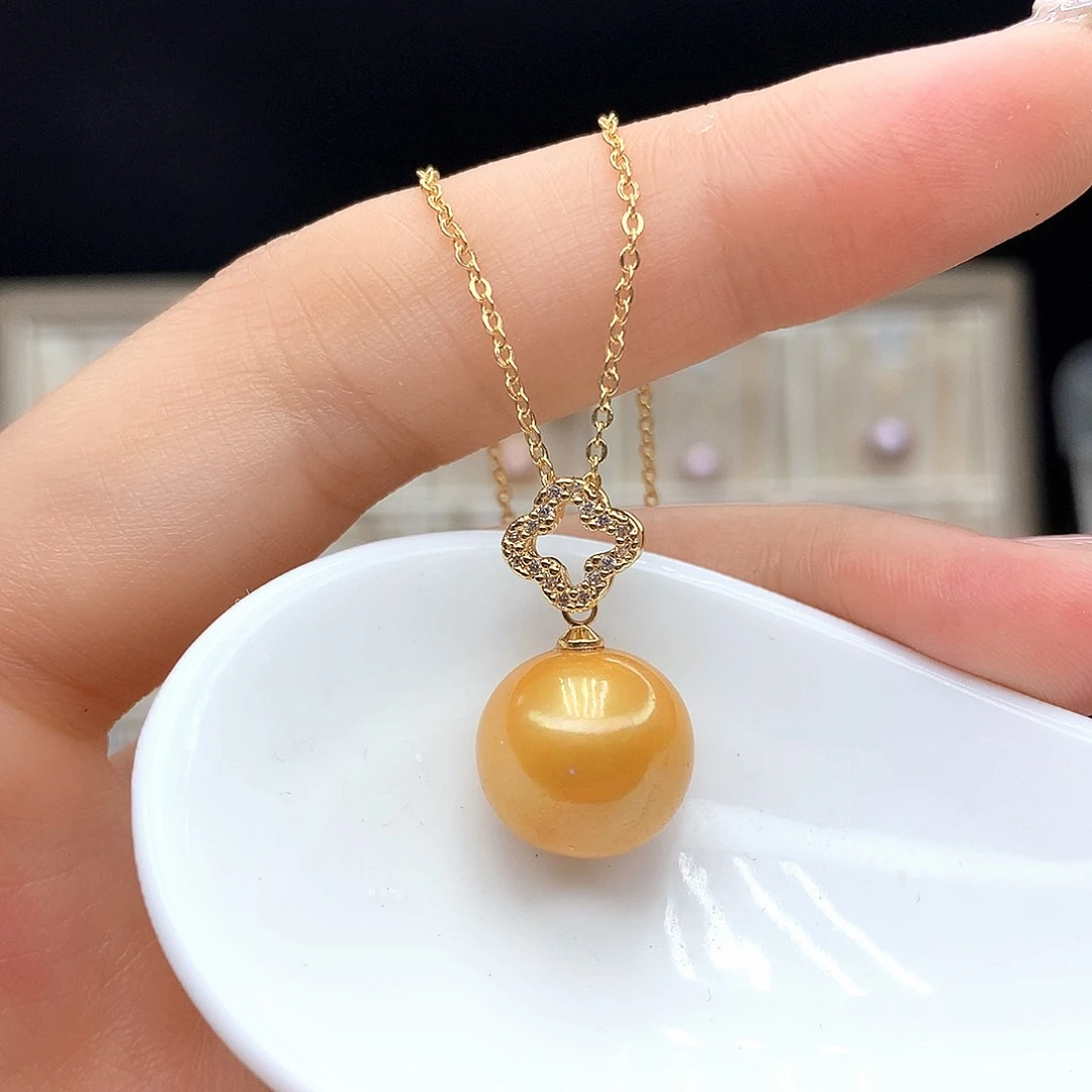 淡水珍珠合金颈饰