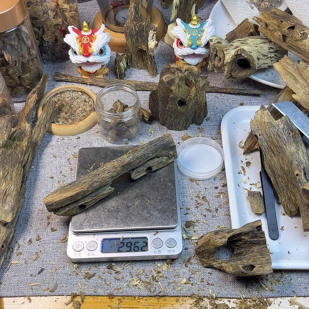 香料奇楠虫漏香29克