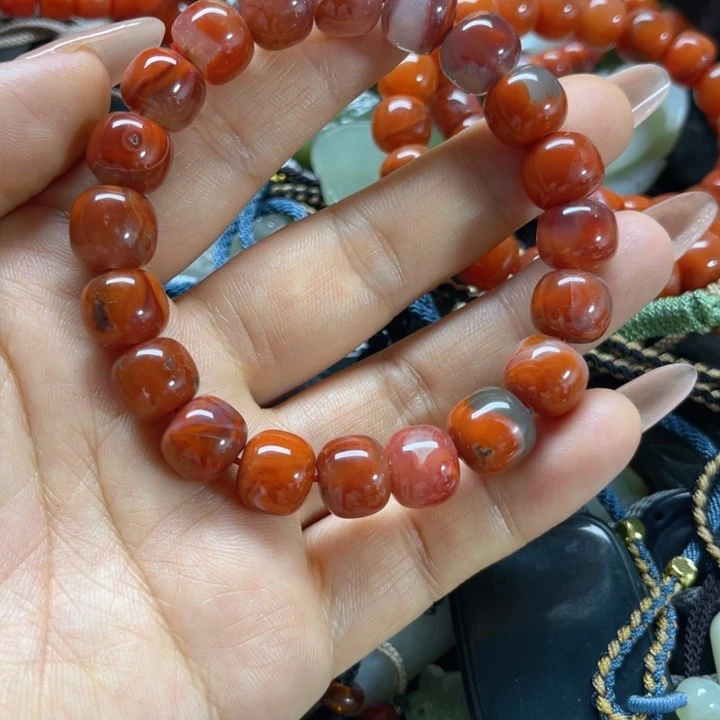 手链未镶嵌南红玛瑙