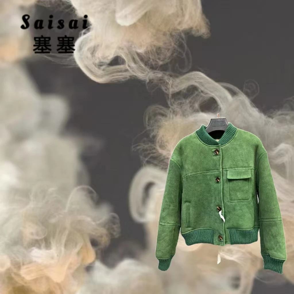 【宛桐服饰】短款简约洋气休闲时尚轻奢女士百搭女装保暖外套023