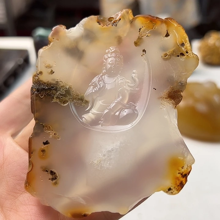 未镶嵌颈饰玛瑙/玉髓