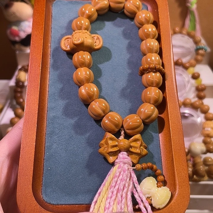 吊坠猴头核桃泡芙南瓜卡14大手持小象款