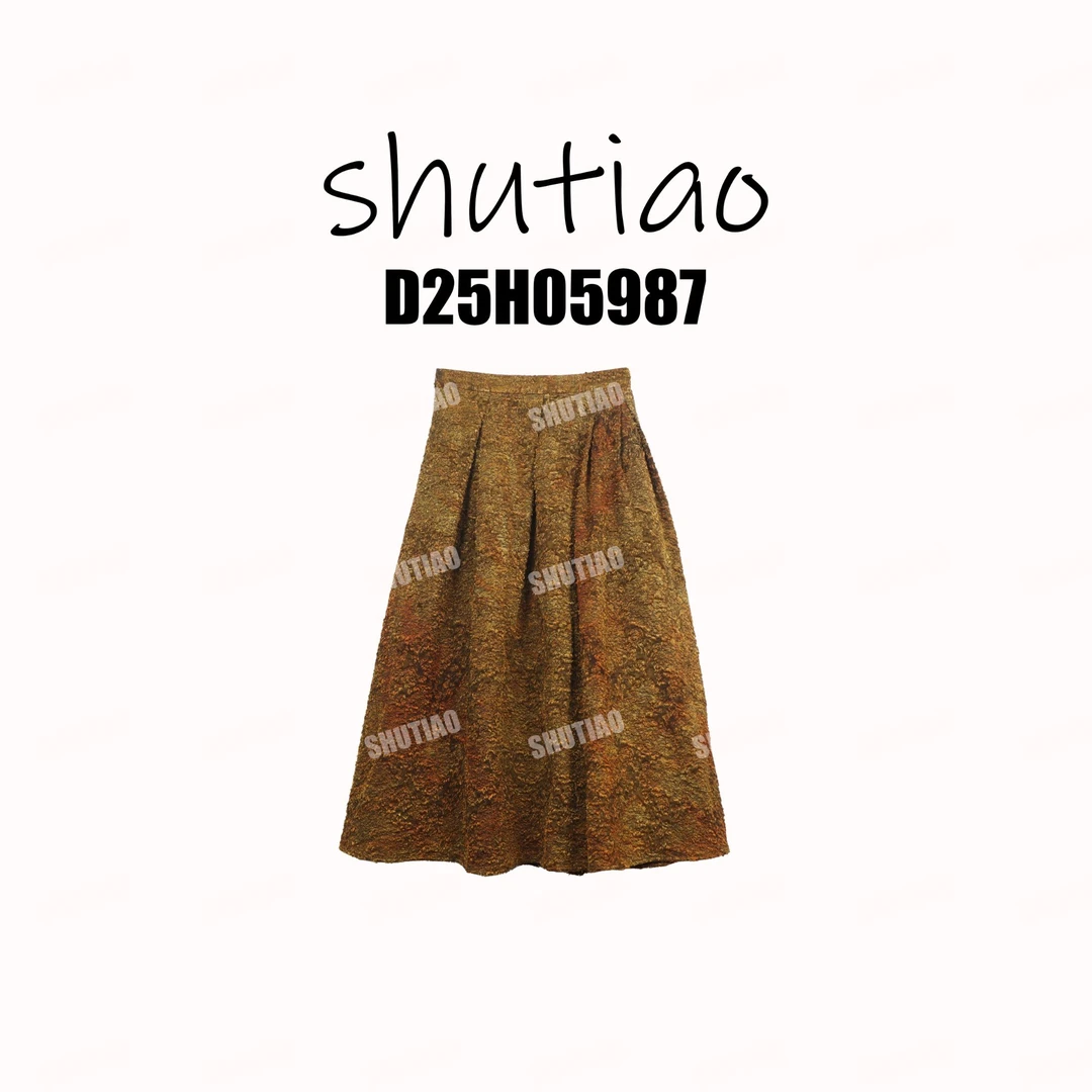 【SHUTIAO】2025秋冬：新款小众设计款裙子D25H05987