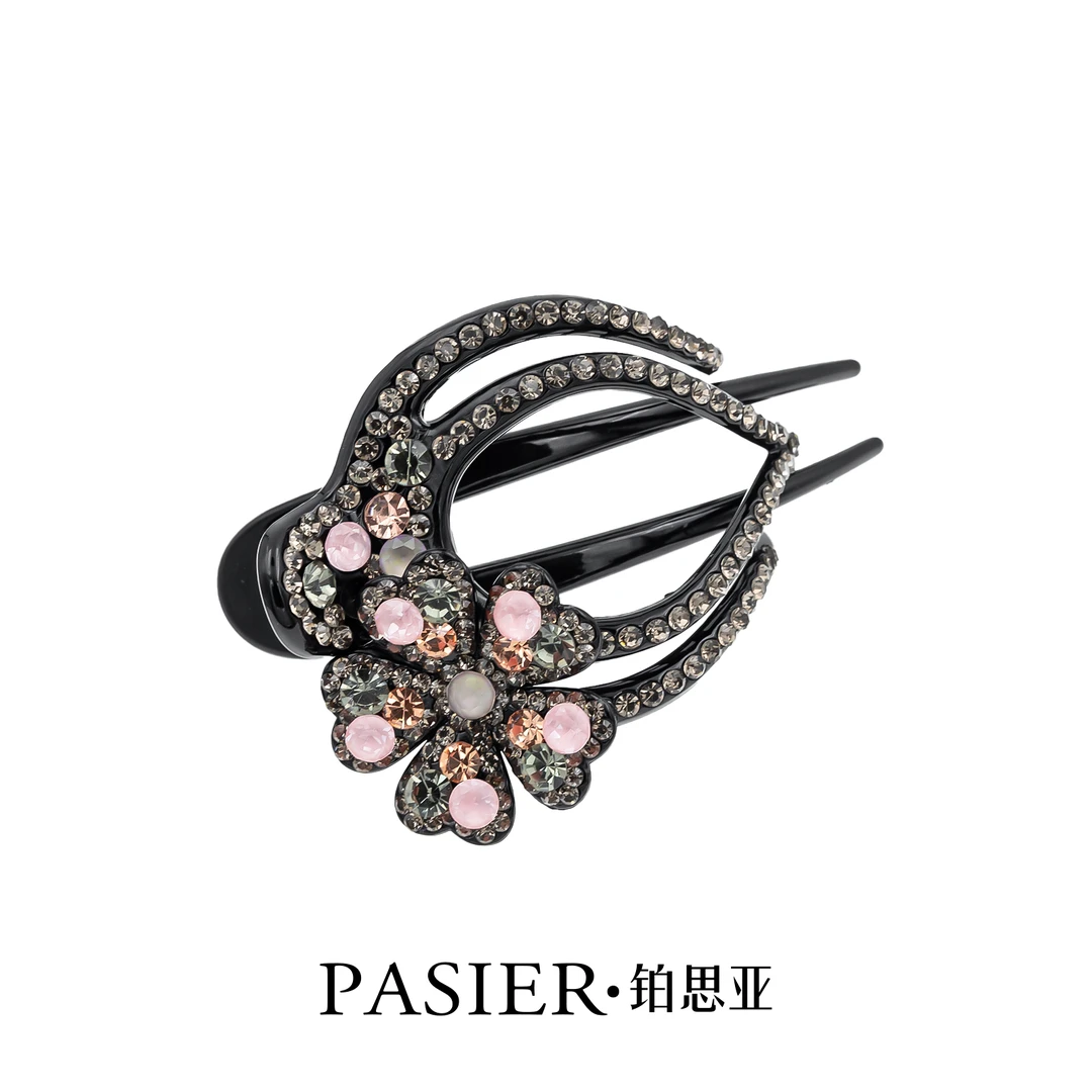 铂思亚 斑斓 10厘米典雅手工定制燕尾夹NN183
