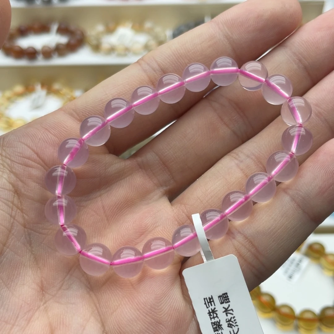 水晶手链未镶嵌纯天然