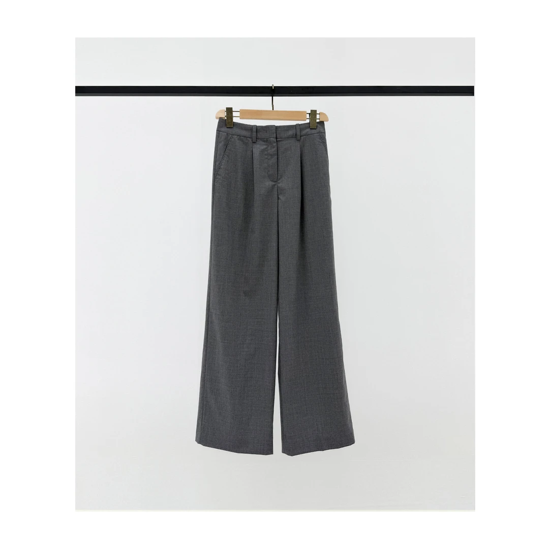 原单非市面货！羊毛西装直筒裤R425