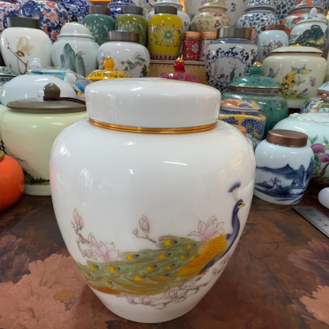 高端定制陶瓷茶叶罐