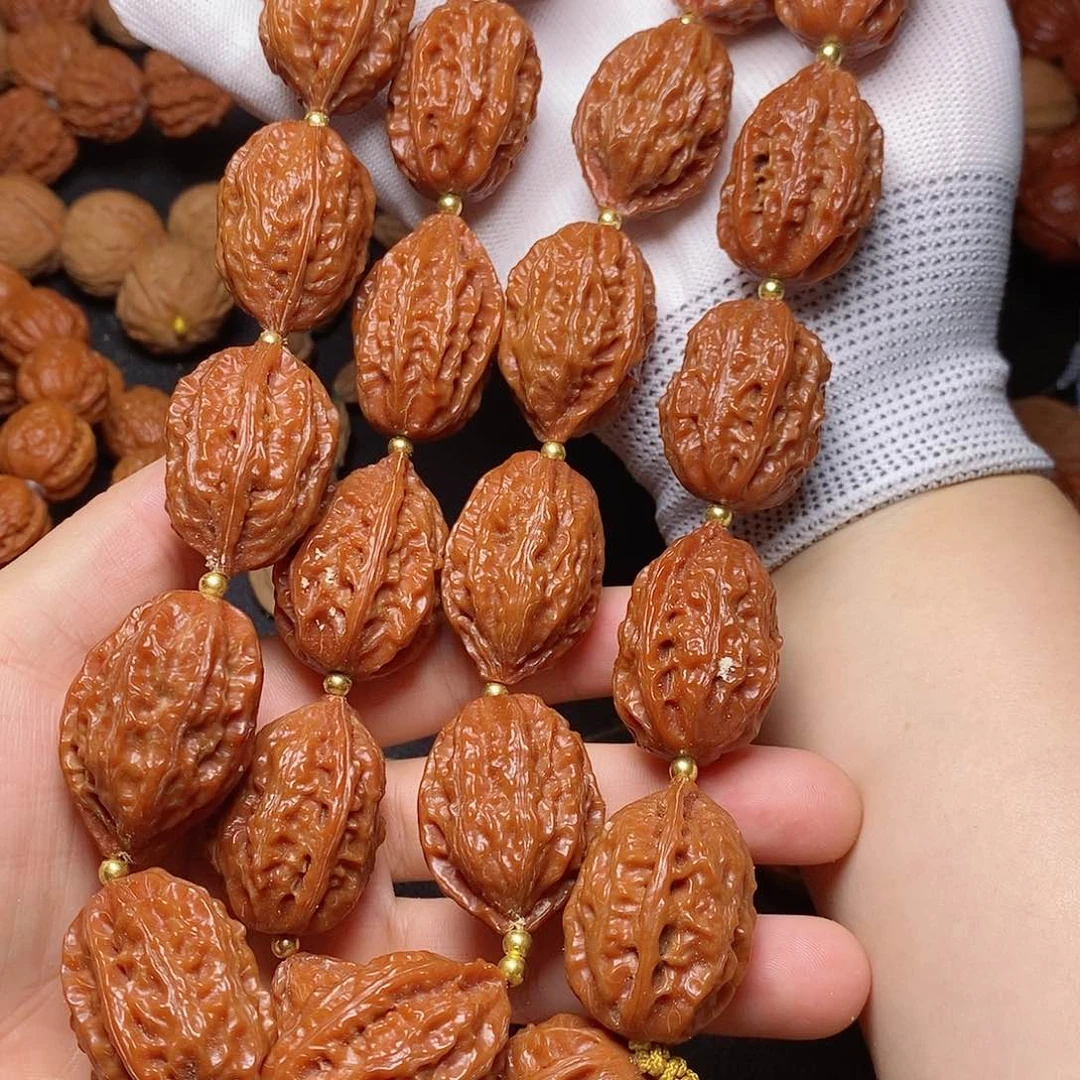 【闪购商品】文玩核桃吊坠阎**理火麒麟24