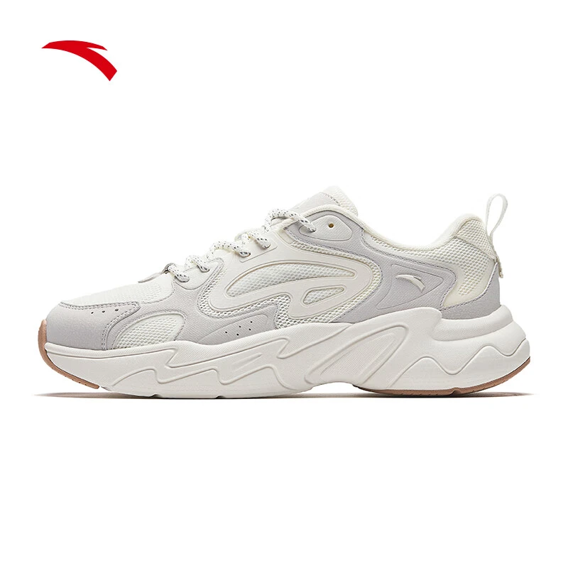 【张博恒同款】安踏脉冲夏季男士透气软弹舒适流光风运动休闲老爹鞋