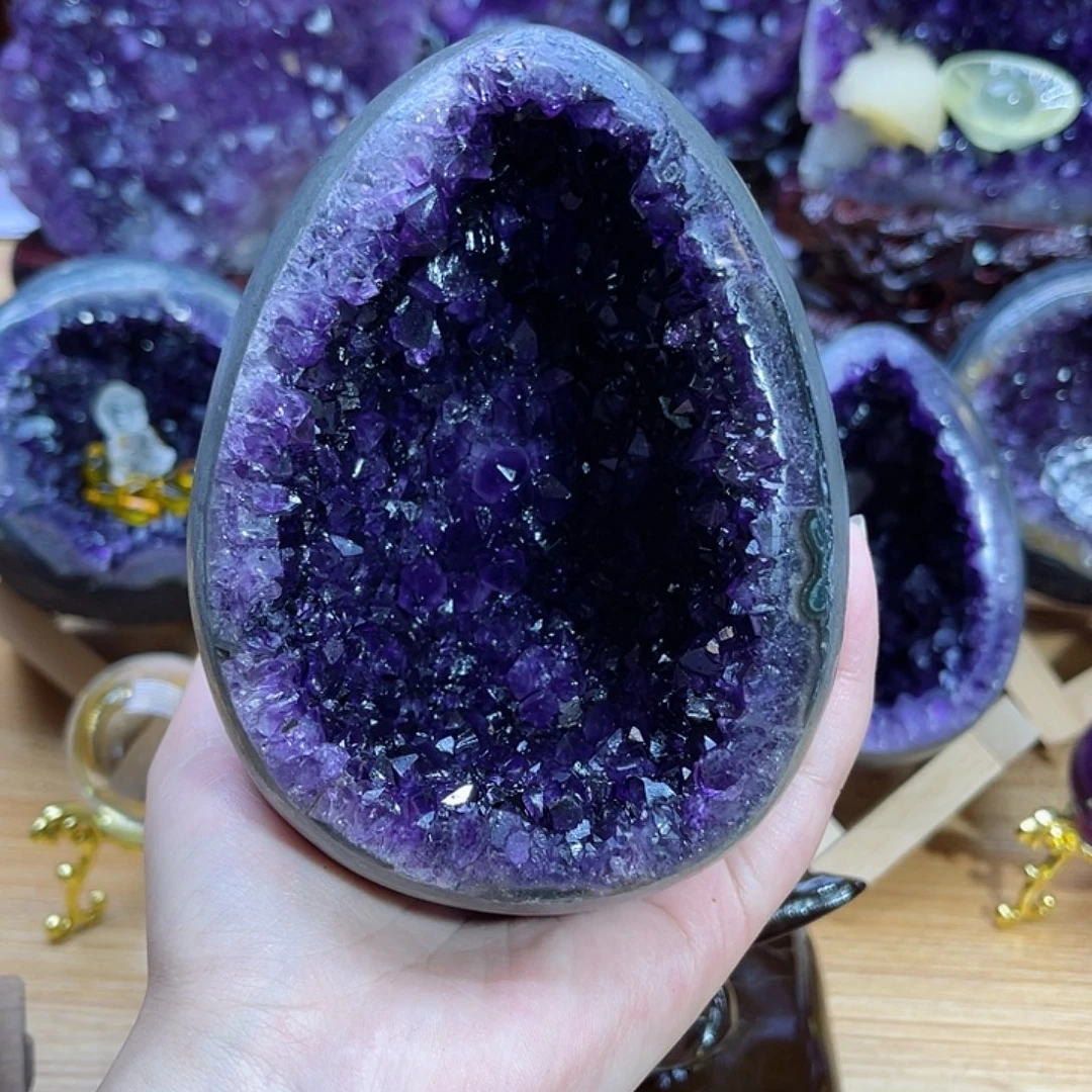 静***音未镶嵌大型摆件（非配饰）紫晶