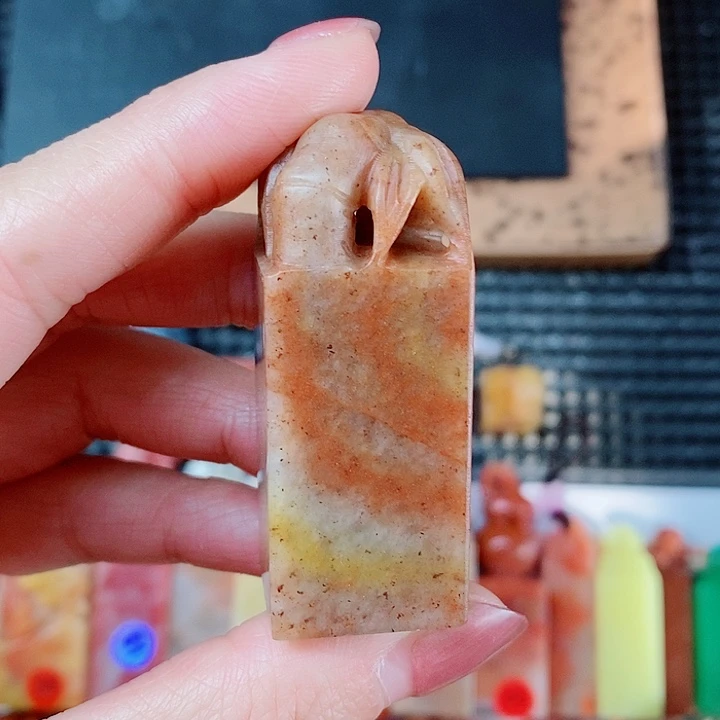 寿山石现场直播手工