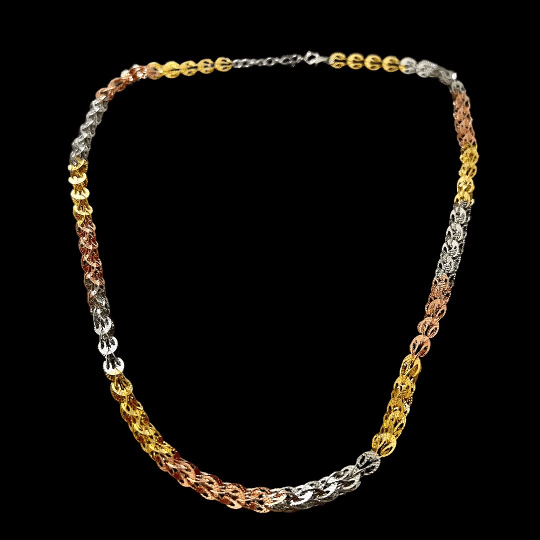 链子925银 F4689简约时尚项链