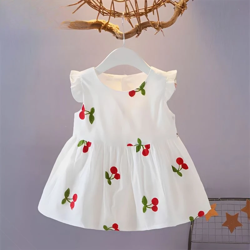 小童儿童连衣裙新款宝宝公主裙洋气短袖薄款婴儿新生儿裙子睡裙潮