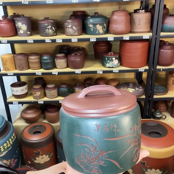 紫砂茶叶罐紫砂茶叶罐