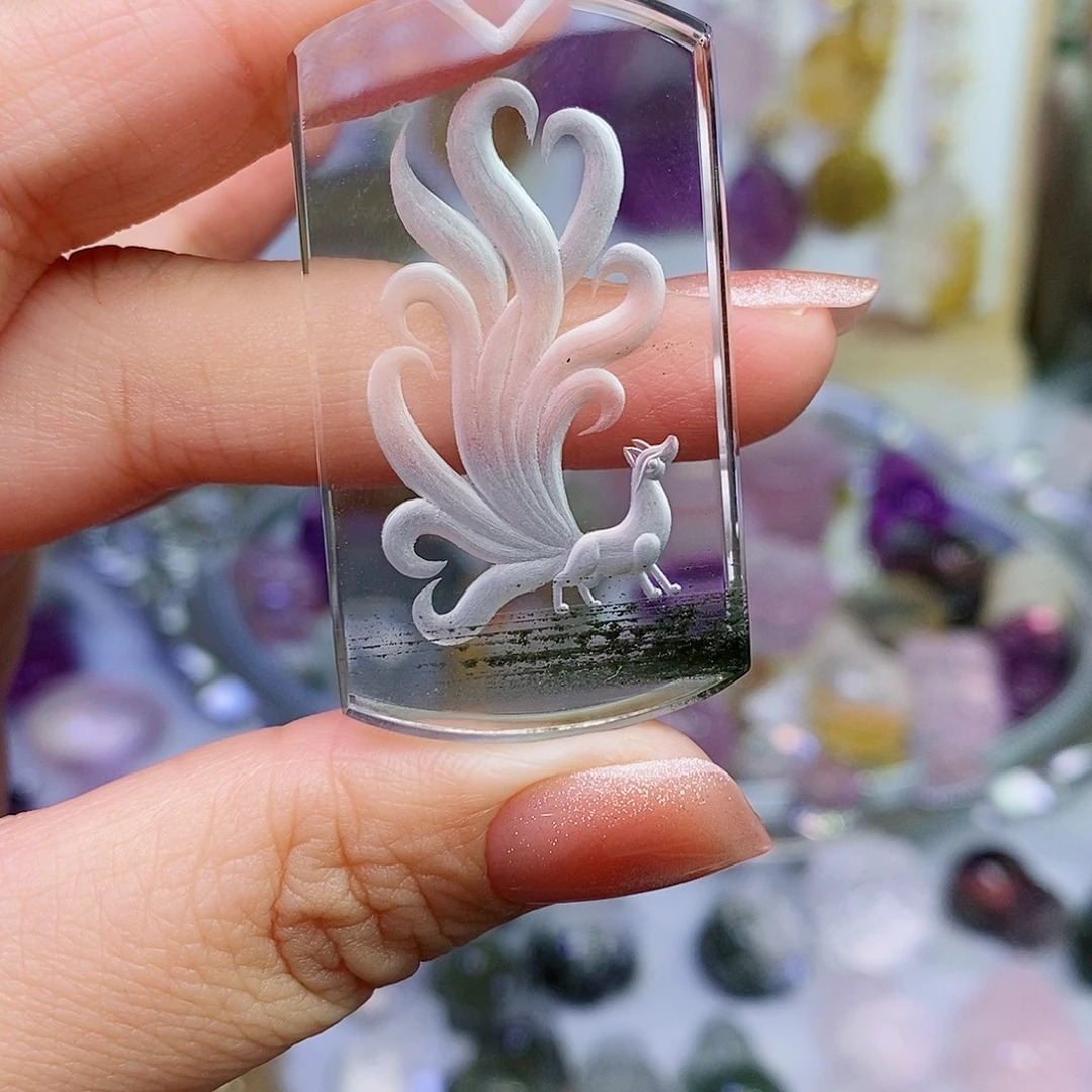 未镶嵌吊坠(赠链)水晶