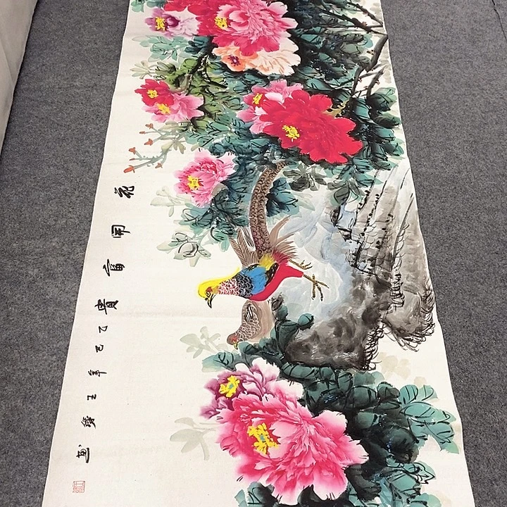 国画国画手绘作品