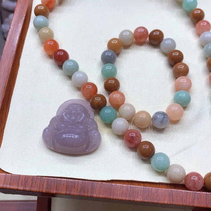 石英质玉颈饰足铂镶嵌朵****ʃ