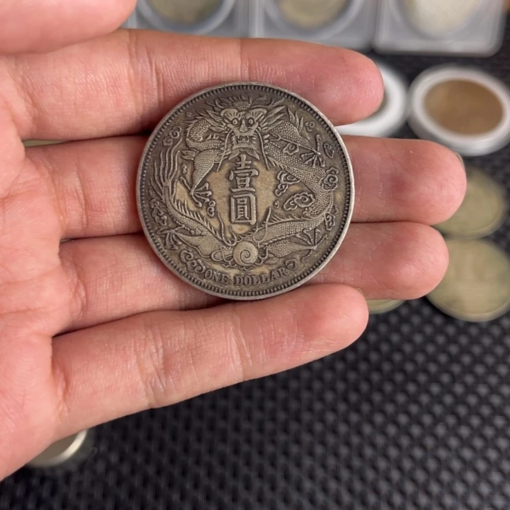 金属大头龙洋船洋工艺品