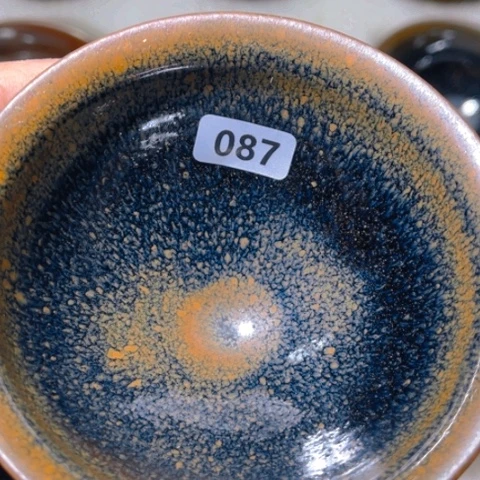 茶盏原矿原釉柴烧建盏