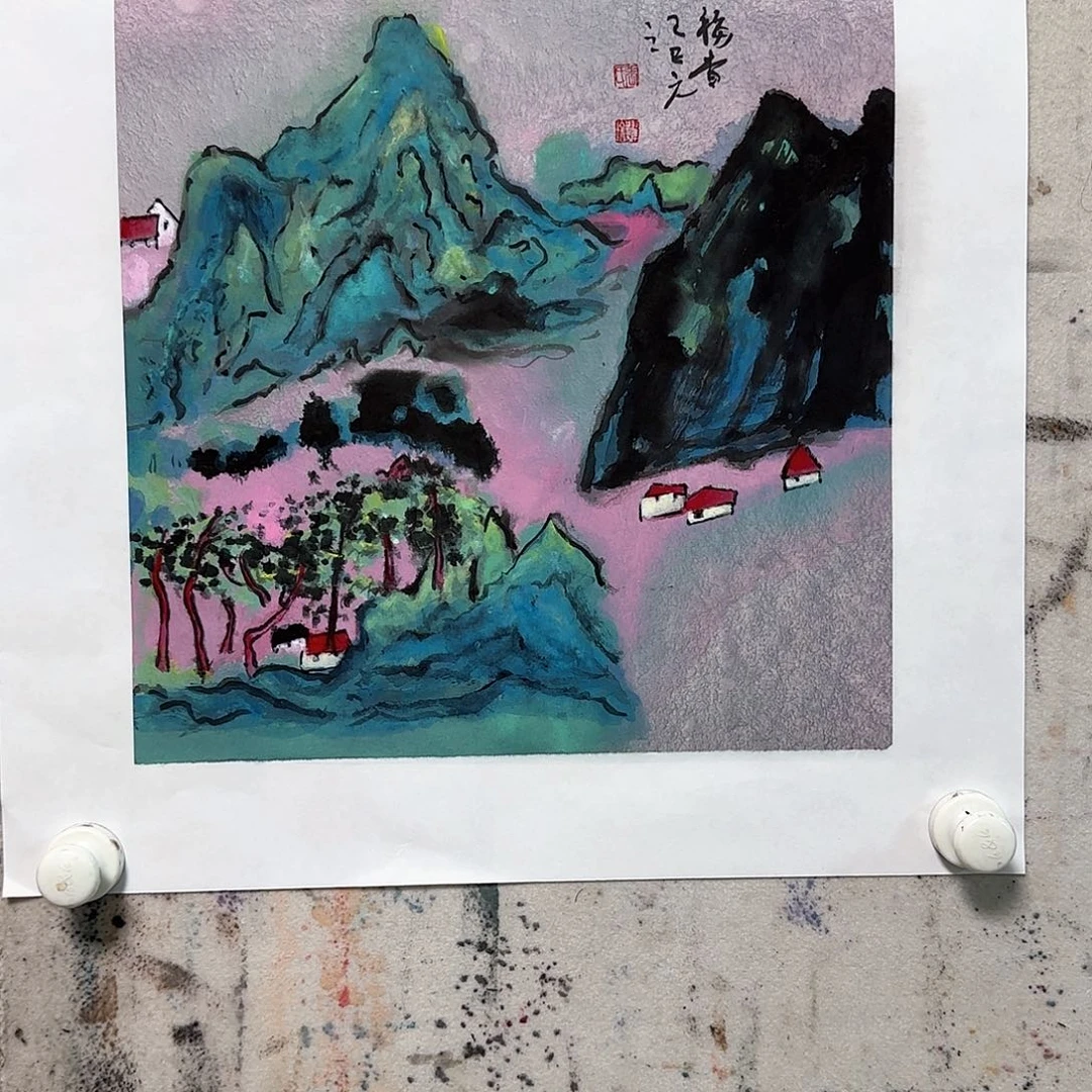 国画大写意就是这样